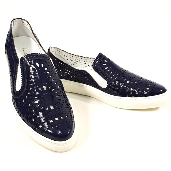 LUIGI TRAINI 🇮🇹 LEATHER FLAT COMFORT LOAFERS